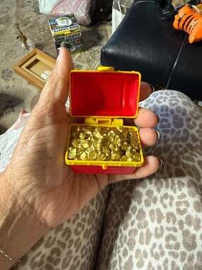 Vintage Fisher-Price Great Adventure Pirate Ship Replacement Treasure Chest